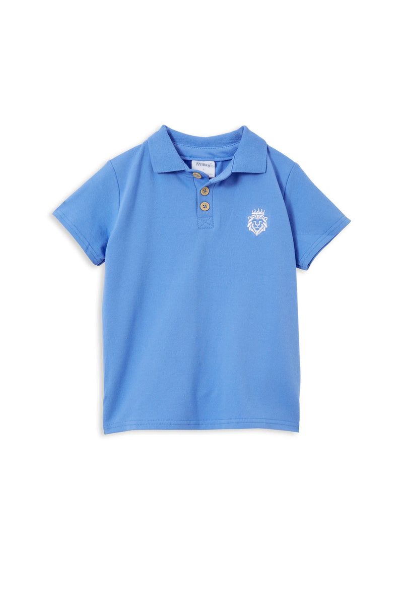 MILKY SKY BLUE POLO SHIRT