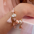 LAUREN HINKLEY BELLA BALLERINA CHARM BRACELET