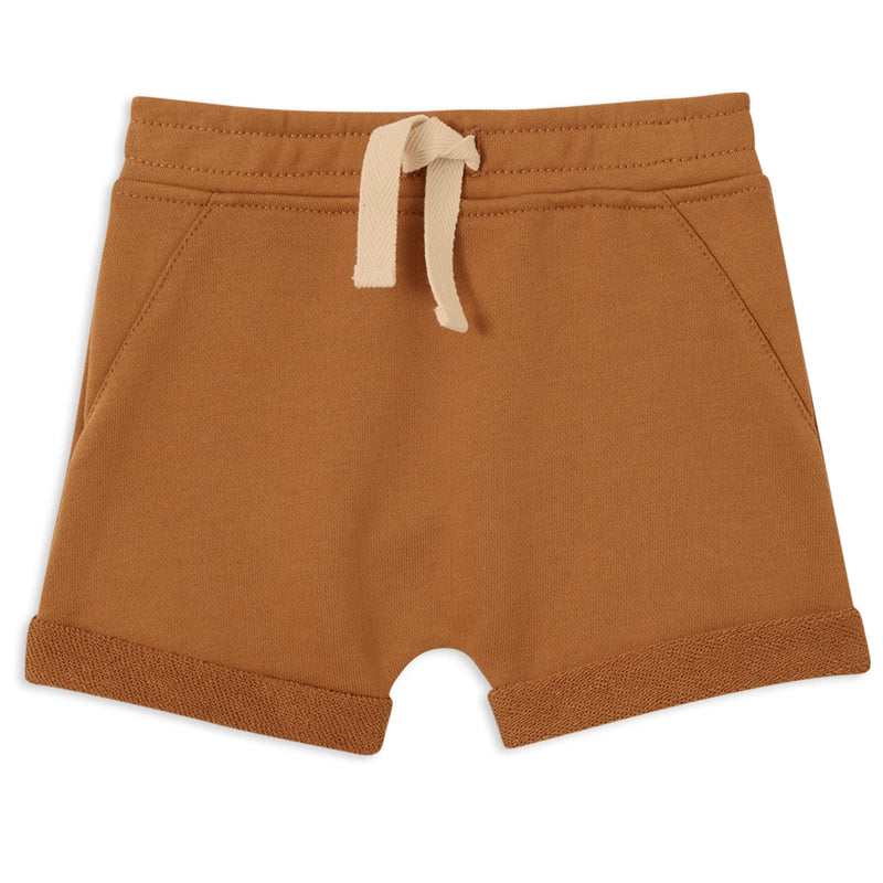 MILKY MAPLE FLEECE BABY SHORT