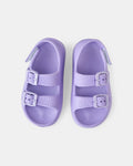 WALNUT JAMIE SANDAL - LILAC