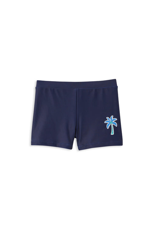 MILKY NAVY SWIM SHORT