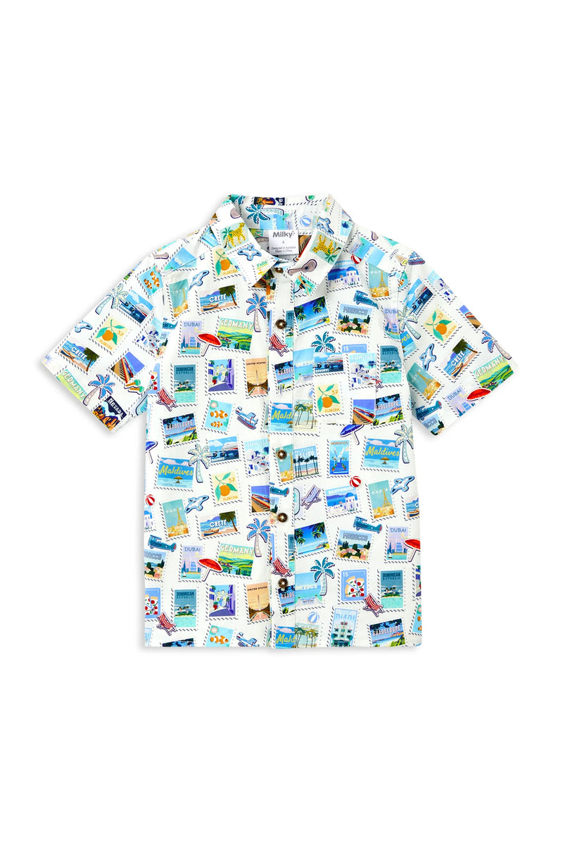 MILKY VACAY SHIRT 2-7YRS