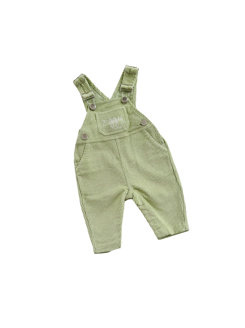 ZIGGY LOU OVERALLS LIME