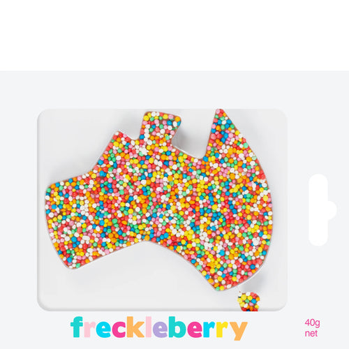 FRECKLEBERRY EURTRALIA MAP