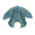 JELLYCAT BASHFUL LUXE AZURE BUNNY MEDIUM