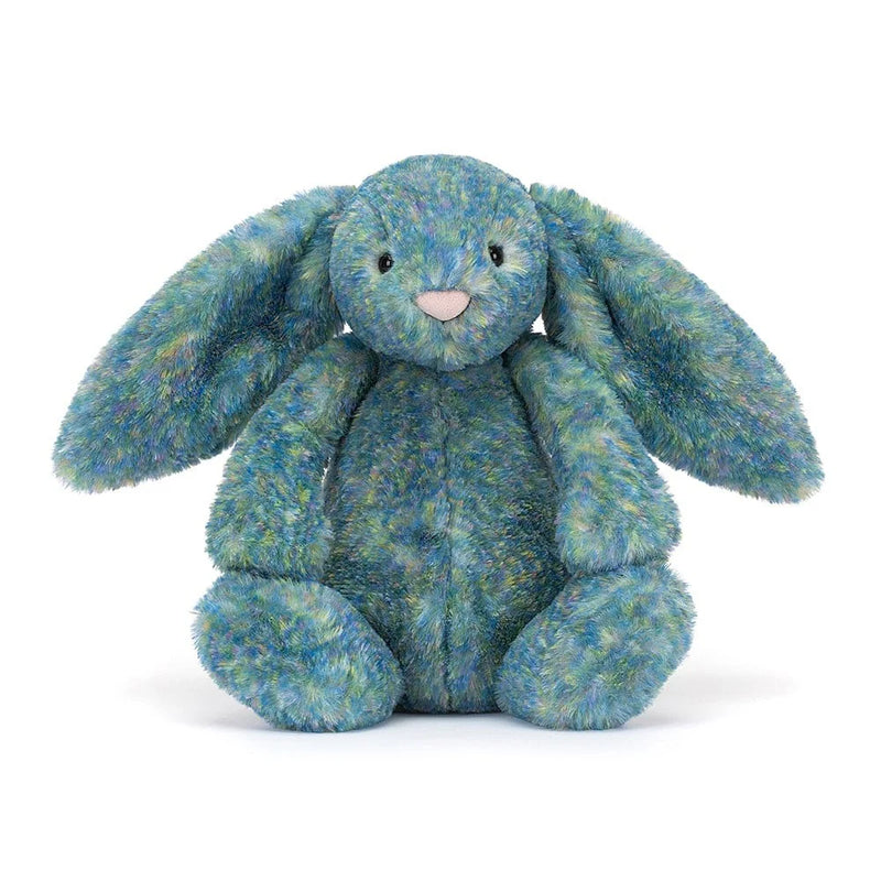 JELLYCAT BASHFUL LUXE AZURE BUNNY MEDIUM