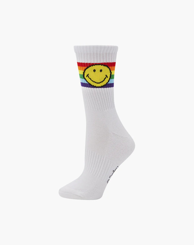 SMILEY PROUD SPORTS CREW SOCK