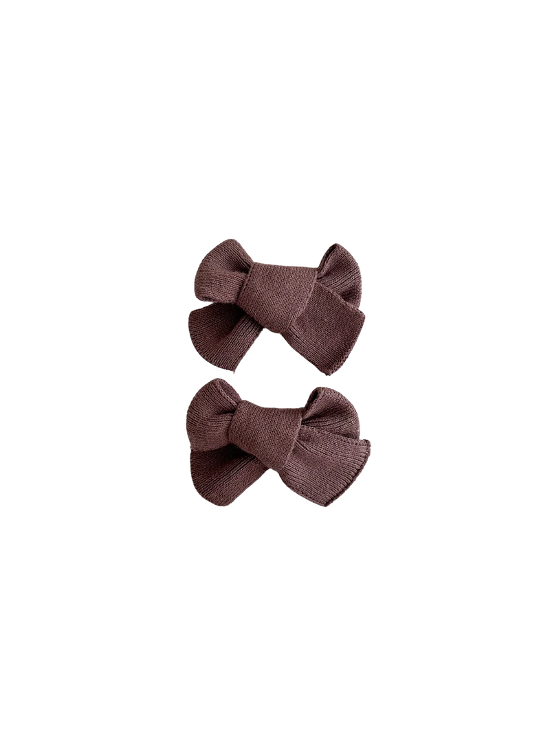 ZIGGY LOU CHOCOLATE BOWS 2 PACK