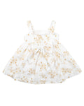 FOX & FINCH SWEET SPOT EMBROIDERED DRESS 3-6YRS