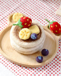 TARA TREASURS FELT PANCAKE STACK PLAY FOOD