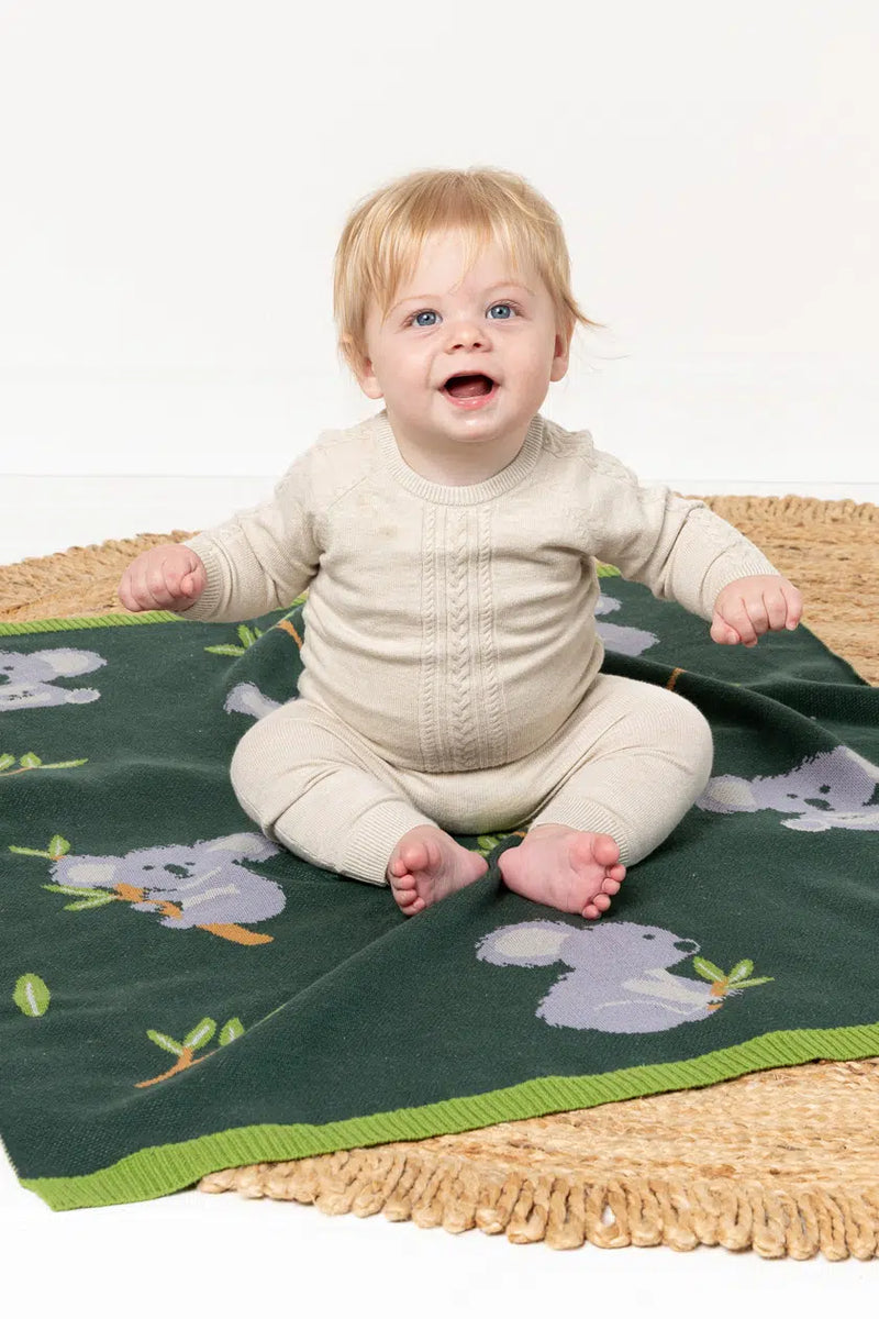 INDUS KIKI KOALA BABY BLANKET