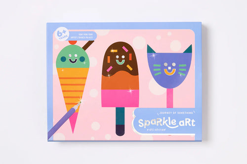 JOURNEY OF SOMETHING KIDS SPARKLE ART - YUM YUM YUM