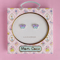 MON COCO BUTTERFLY CLIP-ON EARRINGS