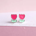 MON COCO TULIP CLIP-ON EARRINGS