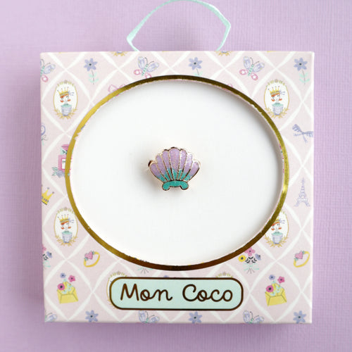 MON COCO MERMAID SHELL RING