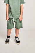 MUNSTER FAVE CARGO SHORT WASHED NEW GREEN