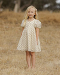 NORA LEE LUNA DRESS - FLOCKED DAISY