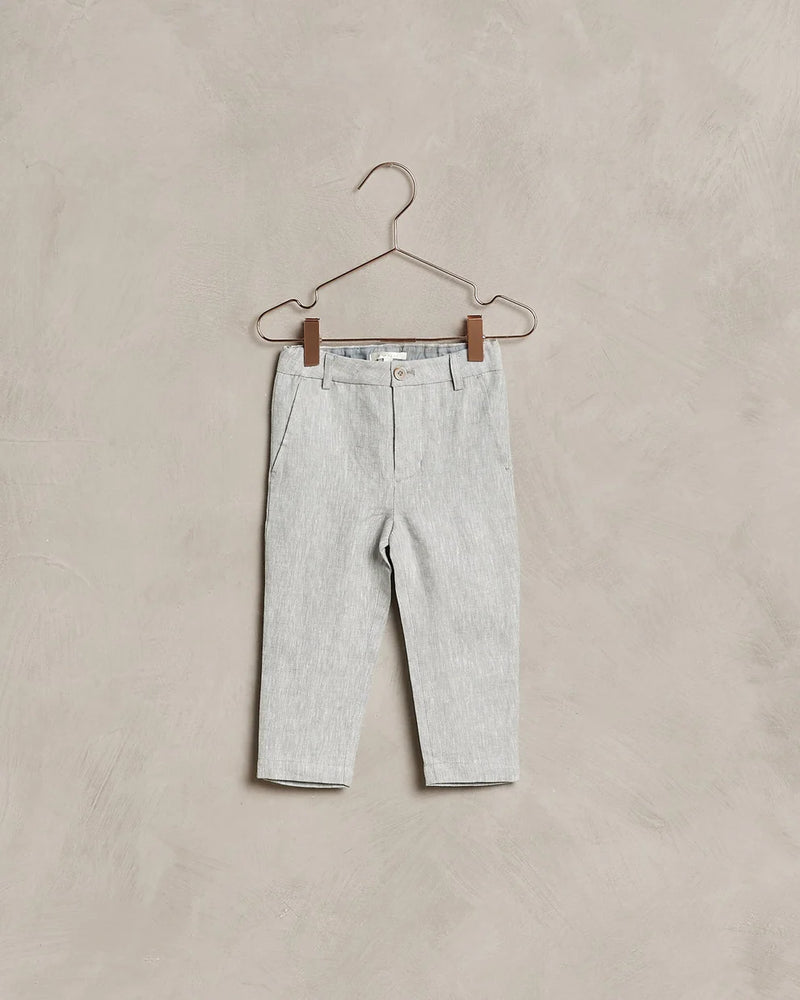 NORA LEE SEBASTIAN PANT CHAMBRAY