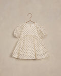 NORA LEE LUNA DRESS - FLOCKED DAISY