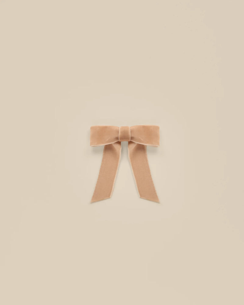 NORA LEE VELVET BOW - ANTIQUE