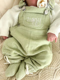 ZIGGY LOU OVERALLS LIME