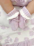 ZIGGY LOU BOOTIES LILAC FLECK