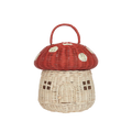 OLLI ELLA MUSHROOM BASKET RED