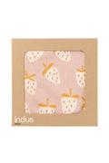 INDUS STRAWBERRY BABY BLANKET