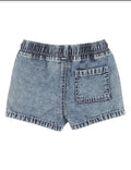 ANIMAL CRACKERS AMPLIFIED DENIM SHORT