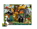 CROCODILE CREEK CLASSIC FLOOR PUZZLE 36 PC-JUNGLE FRIENDS