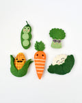 TARA TREASURES VEGETABLE FINGER PUPPETS