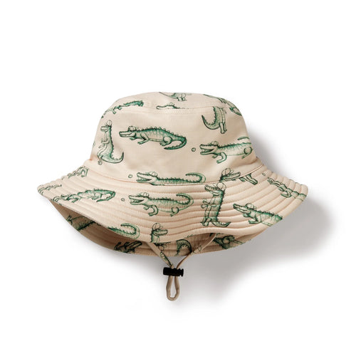 WILSON & FRENCHY LITTLE CROC SWIM HAT