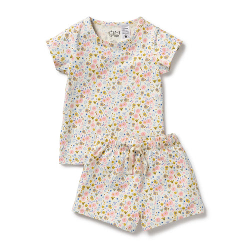 WILSON & FRENCHY AVA FLORAL SHORT PJ'S