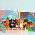 TARA TREASURES EURTRALIAN FINGER PUPPETS AND BOOK SET BY FRANE LESSAC