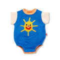 HALCYON NIGHTS HAPPY CAMPER TERRY SHORT SLEEVE BODYSUIT