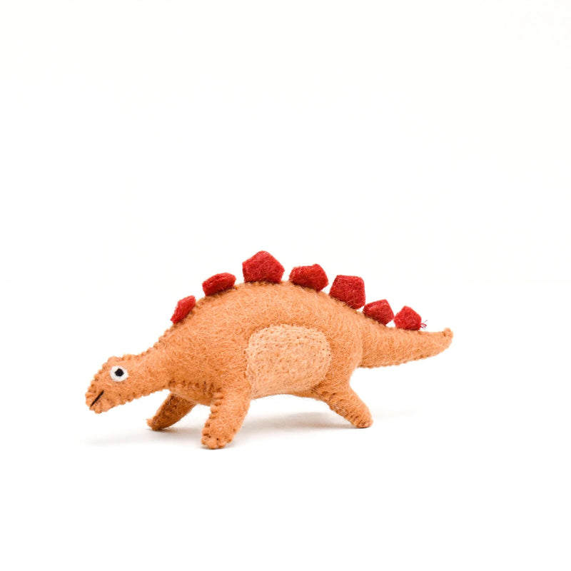 TARA TREASURES FELT STEGOSAURUS DINOSAUR