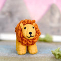 TARA TREASURES FELT SAFARI LION TOY