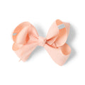 PEACH BOW CLIP