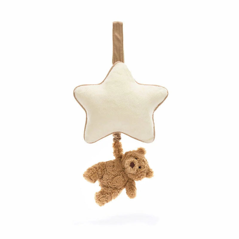 JELLYCAT BARTHOLOMEW BEAR MUSICAL PULL