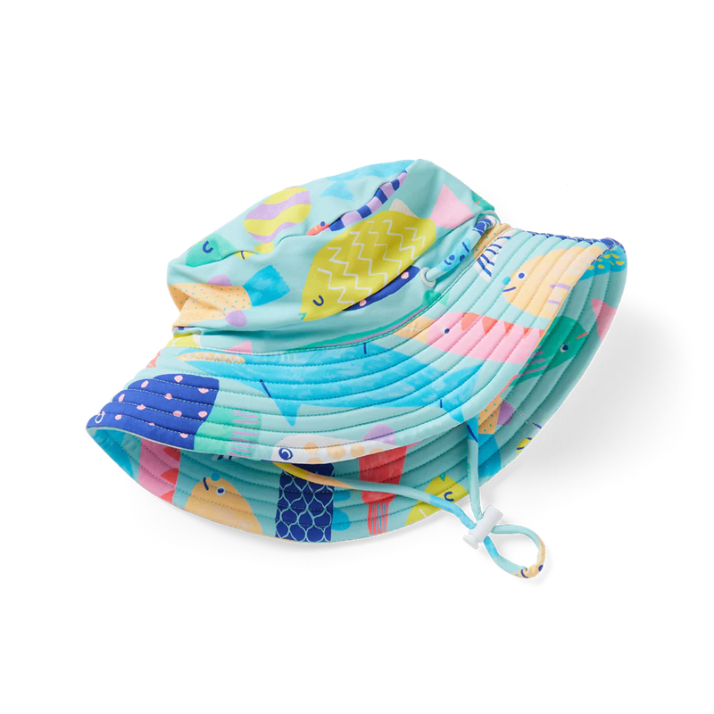 HALCYON NIGHTS SWIM BUCKET HAT RAINBOW REEF