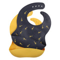 GIRAFFE 2 PACK SILICONE BIBS