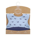 WHALE 2 PACK SILICONE BIBS