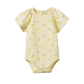 NATURE BABY FAYE BODYSUIT LITTLE LEMON CREAM PRINT