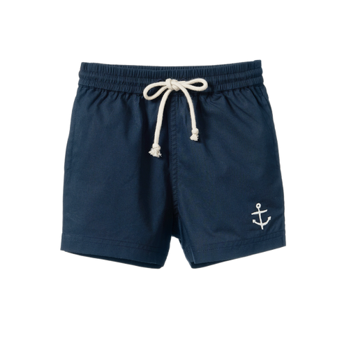 NATURE BABY JAMES SHORTS NAVY