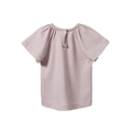 NATURE BABY FAYE TEE LILAC/NATURAL PINSTRIPE