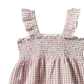 NATURE BABY GALA DRESS TWILIGHT CHECK