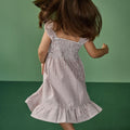 NATURE BABY GALA DRESS TWILIGHT CHECK