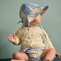 NATURE BABY ARIE SHORTS LINEN CLYDE CHECK