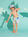 HALCYON NIGHTS KIDS BOARDSHORTS RAINBOW REEF