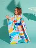 HALCYON NIGHTS KIDS HOODED TOWEL RAINBOW REEF